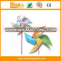 Children funny spinning windmill,plastic pinwheel,interesting toy windmill