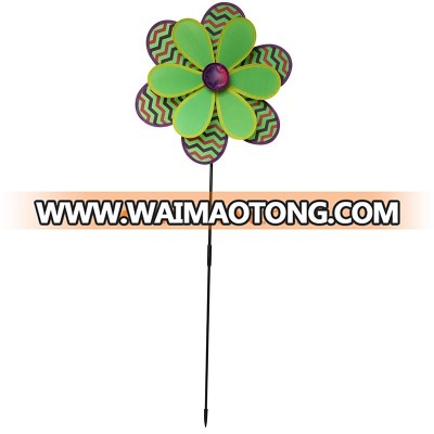 Custom Made Colorful Small Polyester Toy Windmill for Kids